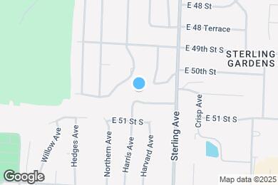 Map image of the property - 11008 E 50th Terrace