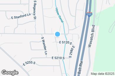 Map image of the property - 5085 S 2870 E