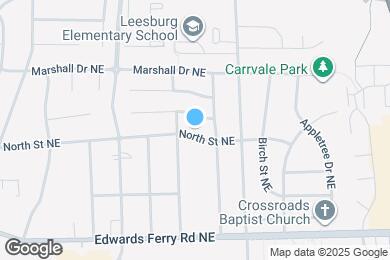 Map image of the property - 608 North St NE