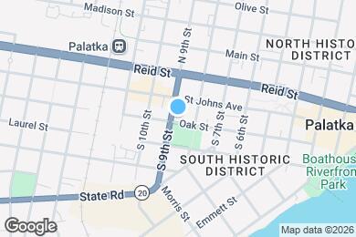 Map image of the property - 816 Oak St