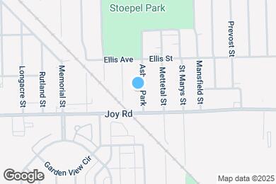 Map image of the property - 8861 Asbury Park