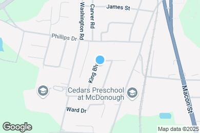 Map image of the property - 110 King Blvd
