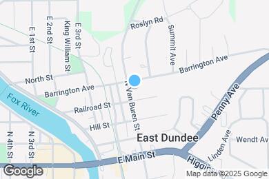 Map image of the property - 314 N Van Buren St