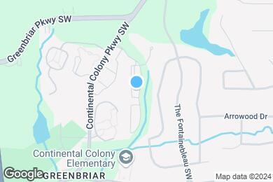 Map image of the property - Retreat at Greenbriar