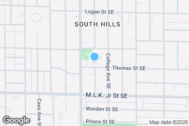 Map image of the property - 427 Thomas St SE