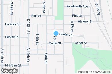 Map image of the property - 1903 S 7th St