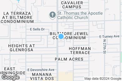 Map image of the property - Solaris at the Biltmore