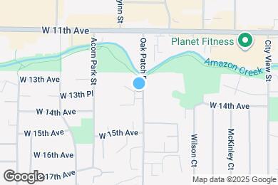 Map image of the property - Oak Meadow