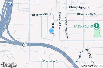 Map image of the property - 1610 Pecan Ave