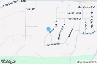 Map image of the property - 212 Dogwood Ln