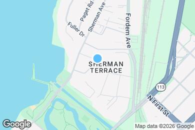 Map image of the property - 24 Sherman Ter