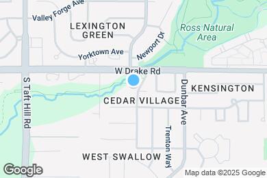 Map image of the property - 2619 Hanover Dr