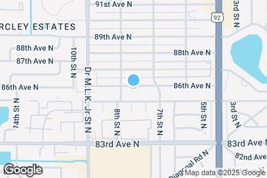 Map image of the property - 760 86th Ave N
