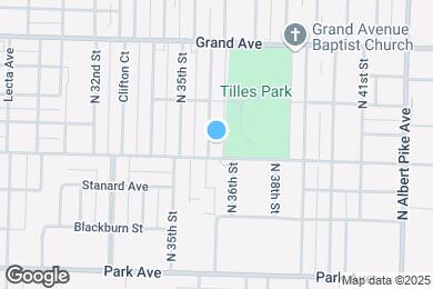 Map image of the property - 614 N 36th St