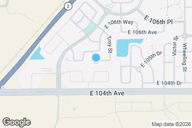 Map image of the property - 12722 E 105th Ave