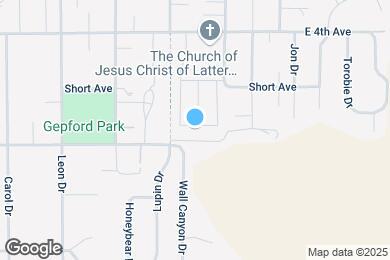 Map image of the property - 536 Pedley Dr