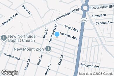Map image of the property - 1633 Veronica Ave