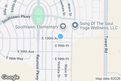 Map image of the property - 18020 E 100th Ave