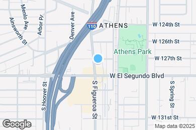 Map image of the property - 12714 S Figueroa St
