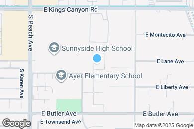 Map image of the property - 1087 S Orangewood Dr