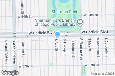Map image of the property - 1325 W Garfield Blvd