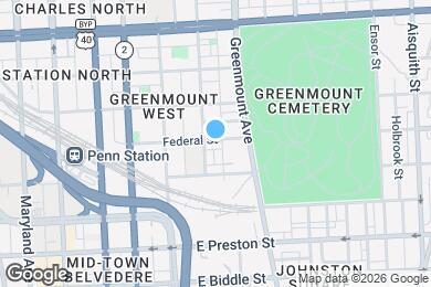 Map image of the property - 415 Federal St