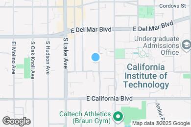 Map image of the property - 999 San Pasqual St