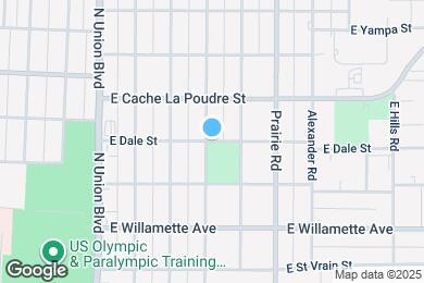 Map image of the property - 2612.5 E Dale St