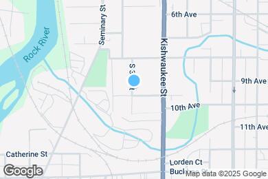 Map image of the property - 948 S 3rd St