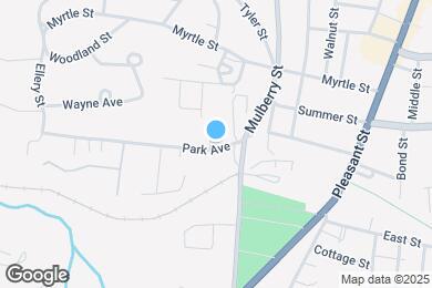 Map image of the property - 7 Park Ave