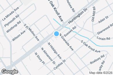 Map image of the property - 1225 N Granada Ave