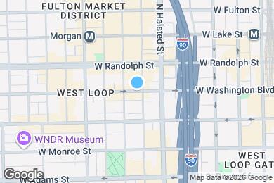 Map image of the property - 839 W Washington St