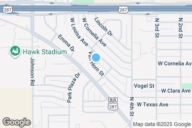 Map image of the property - 1010 Van Horn St