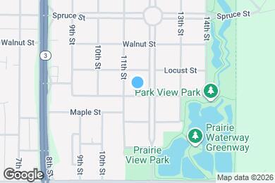 Map image of the property - 1109 Larch St