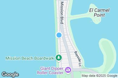 Map image of the property - 3377 Ocean Front Walk