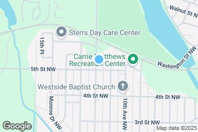 Map image of the property - 604 12th Ave NW