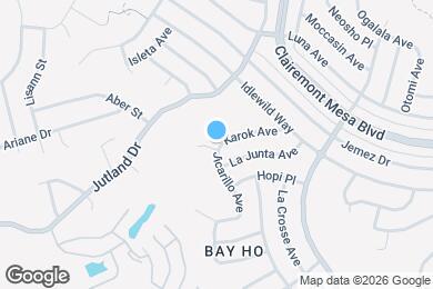Map image of the property - 3292 Karok Ave