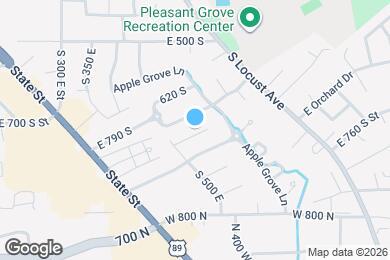 Map image of the property - 523 E Sierra Ln