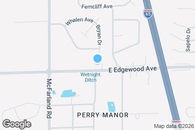 Map image of the property - 3136 E Edgewood Ave