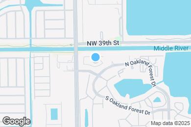 Map image of the property - 3001 N Oakland Forest Dr