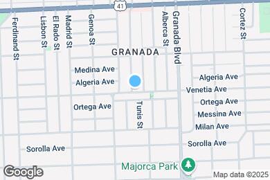 Map image of the property - 1231 Tangier St