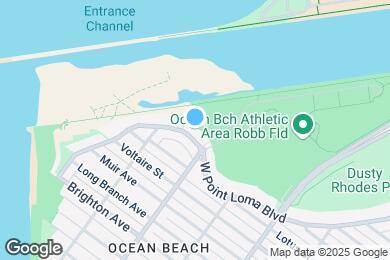 Map image of the property - 5042 W Point Loma Blvd