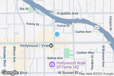 Map image of the property - 6201 Hollywood Blvd