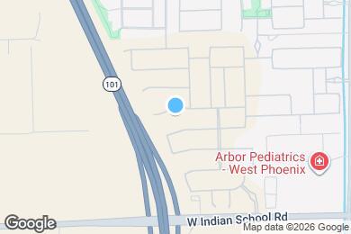 Map image of the property - 9449 W Montecito Ave