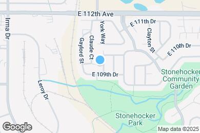 Map image of the property - 10981 York St