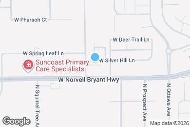 Map image of the property - 2334 W Silver Hill Ln