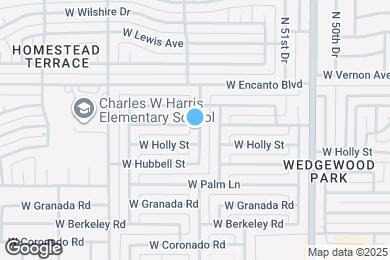 Map image of the property - 2054 N 53rd Ave