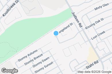 Map image of the property - 16635 Saltgrass St