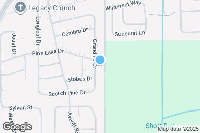 Map image of the property - 2621 Grand Fir Dr