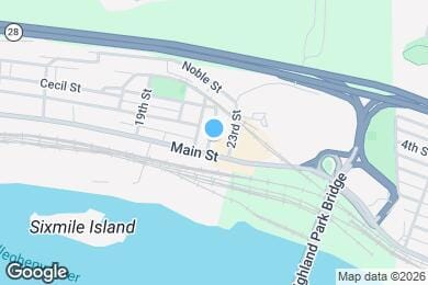 Map image of the property - 112 22nd St